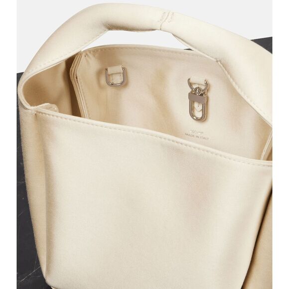Toteme Petite satin bucket bag $890 - Picture 5 of 12
